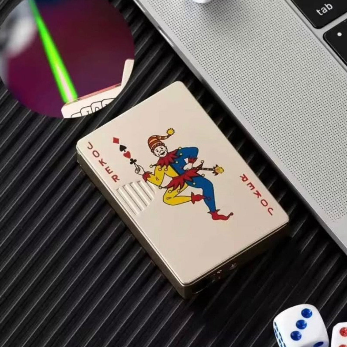 Gold Joker Lighter