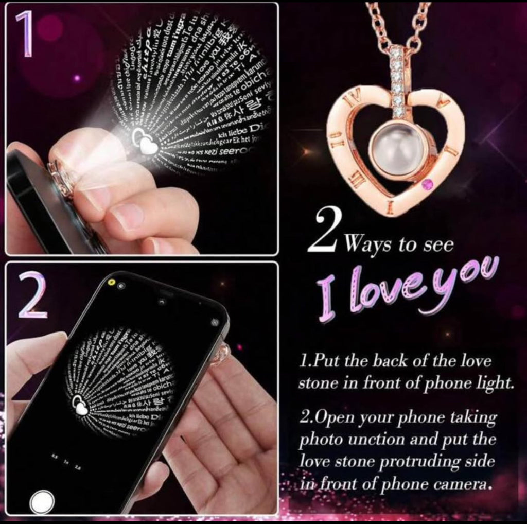 “I Love You” Necklace